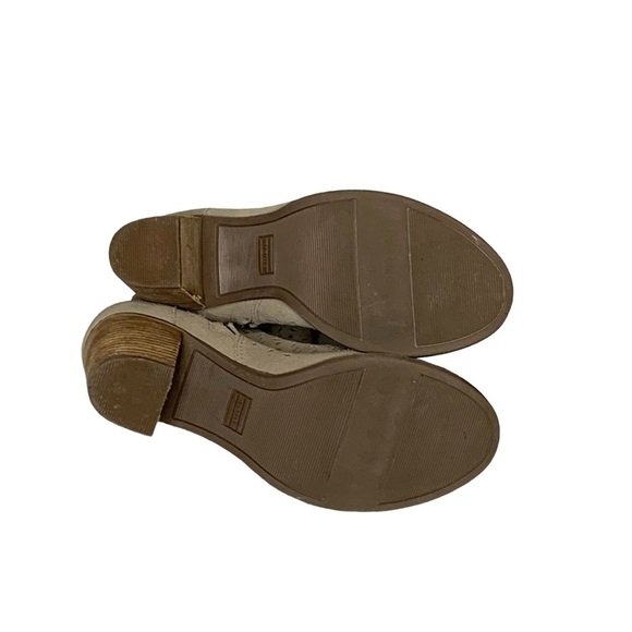 Toms‎ Majorca suede peep toe heel ankle bootie. Size 8.5 - Picture 10 of 14